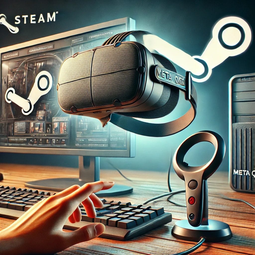 تحسين تجربة نظارات Quest على Steam Link