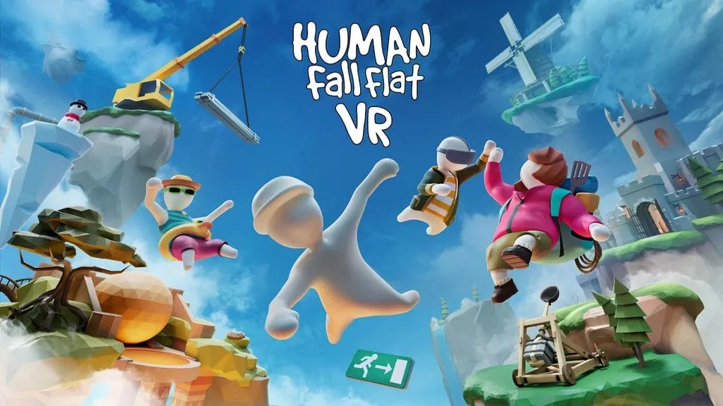 Human Fall Flat VR Coming Soon On Quest & Steam & PSVR 2 الواقع الافتراضي