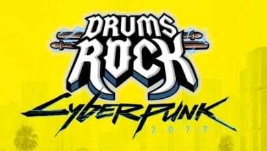 تعاون مشترك بين لعبتي Drums Rock و Cyberpunk 2077.